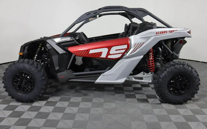 2024 Can-Am® Maverick X3 DS Turbo Fiery Red & Hyper Silver