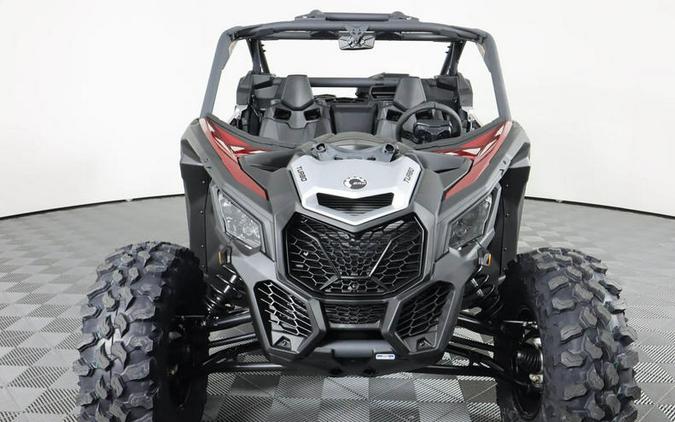 2024 Can-Am® Maverick X3 DS Turbo Fiery Red & Hyper Silver