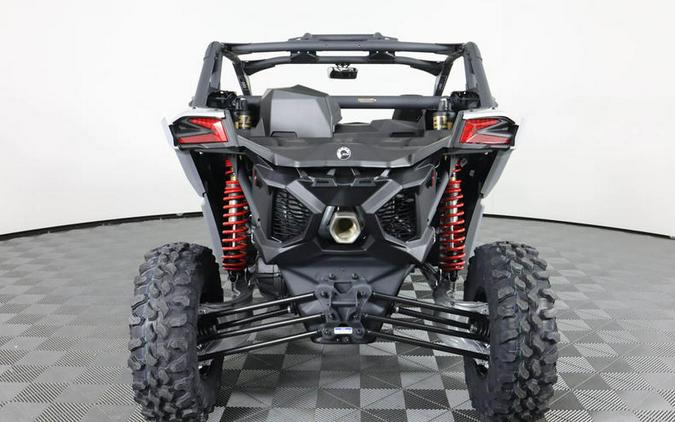 2024 Can-Am® Maverick X3 DS Turbo Fiery Red & Hyper Silver