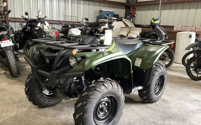 New 2024 YAMAHA KODIAK 700 TACTICAL GREEN