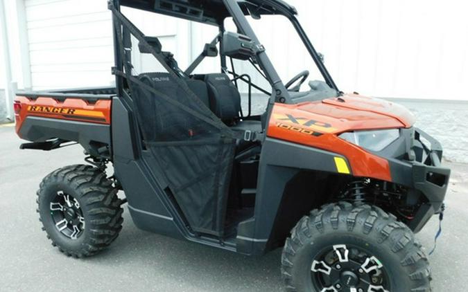2025 Polaris Ranger XP 1000 Premium Orange Rust