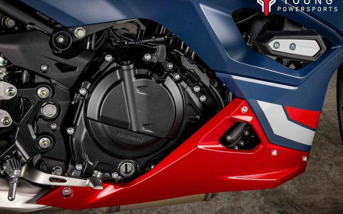 2026 Kawasaki Ninja 500 ABS Metallic Matte Twilight Blue