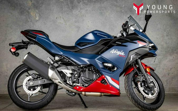 2026 Kawasaki Ninja 500 ABS Metallic Matte Twilight Blue