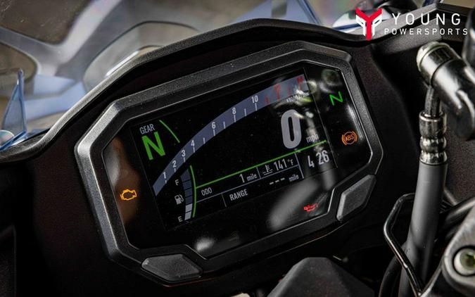 2026 Kawasaki Ninja 500 ABS Metallic Matte Twilight Blue