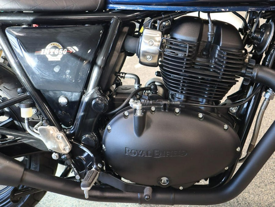 2024 Royal Enfield INT650 Ventura Blue