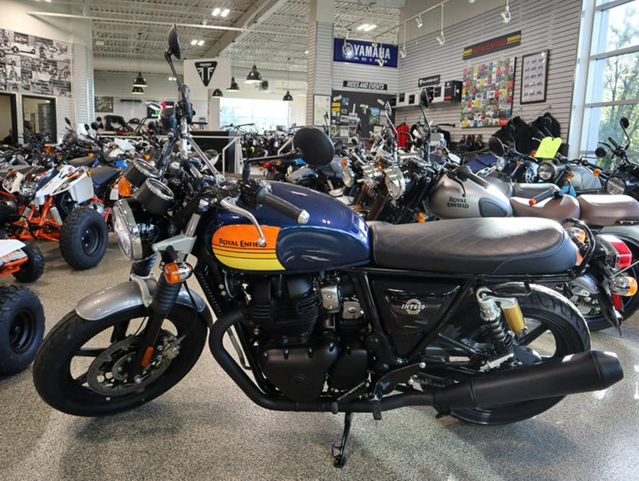 2024 Royal Enfield INT650 Ventura Blue