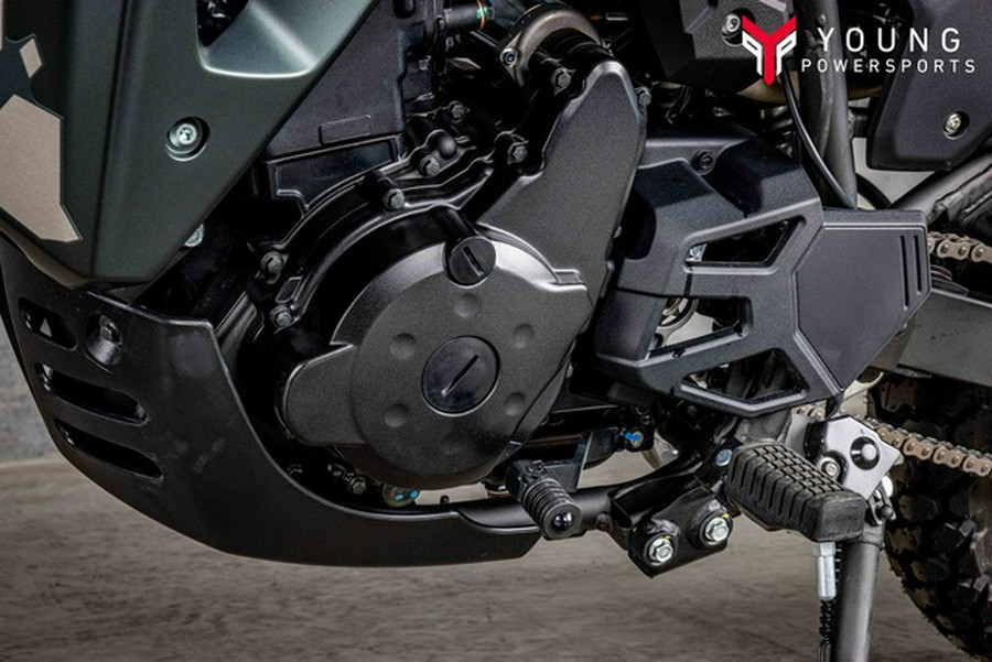 2025 Kawasaki KLR 650 Metallic Matte Old School Green