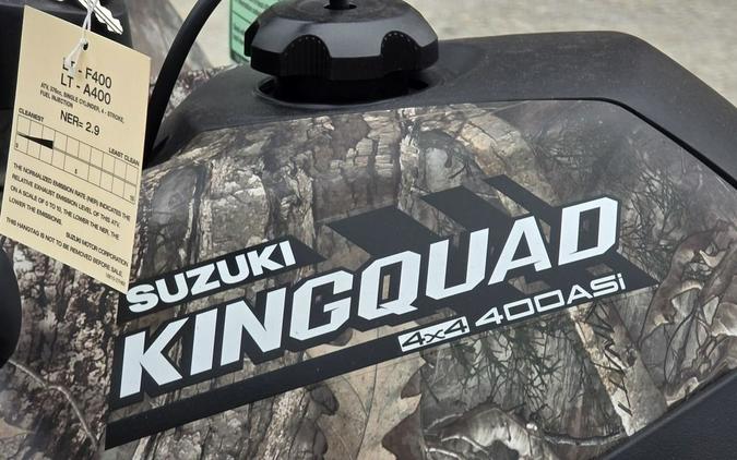 2025 Suzuki KingQuad 400 ASi Camo