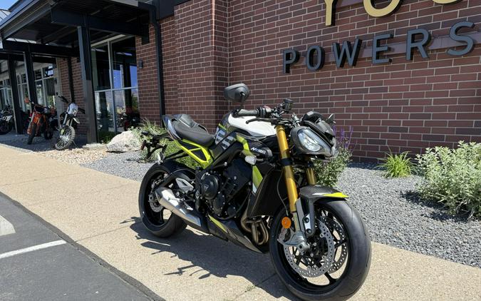 2026 Triumph Street Triple 765 Moto2 Edition Mineral Grey / Crystal White