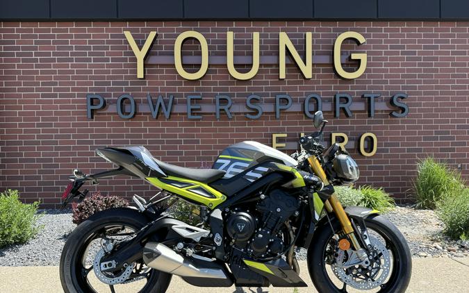 2026 Triumph Street Triple 765 Moto2 Edition Mineral Grey / Crystal White