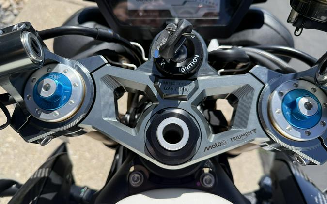 2026 Triumph Street Triple 765 Moto2 Edition Mineral Grey / Crystal White