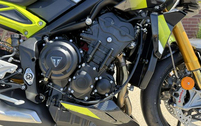 2026 Triumph Street Triple 765 Moto2 Edition Mineral Grey / Crystal White