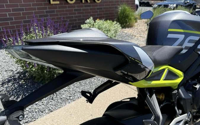 2026 Triumph Street Triple 765 Moto2 Edition Mineral Grey / Crystal White