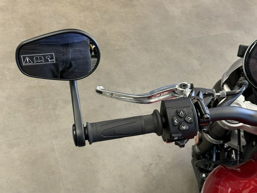 2025 Triumph Speed Twin 1200 Carnival RedSapphire Black