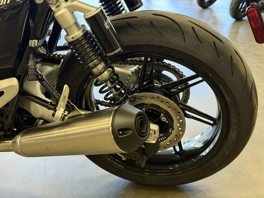 2025 Triumph Speed Twin 1200 Carnival RedSapphire Black