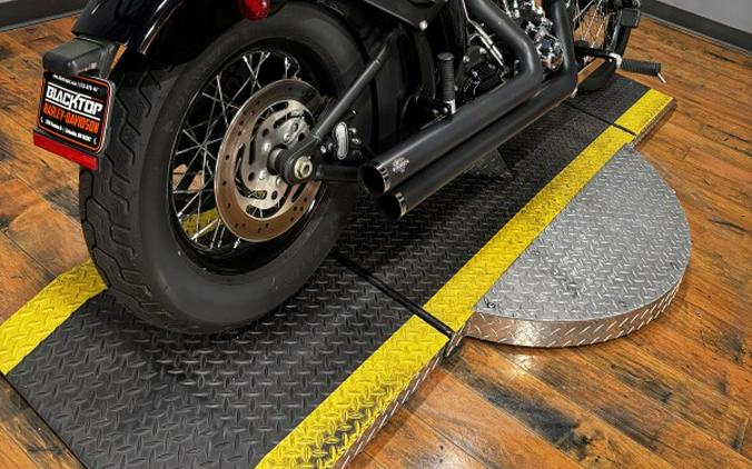 2012 HD FXS103 BIG BLUE/V BLK W/ PINSTRIPE