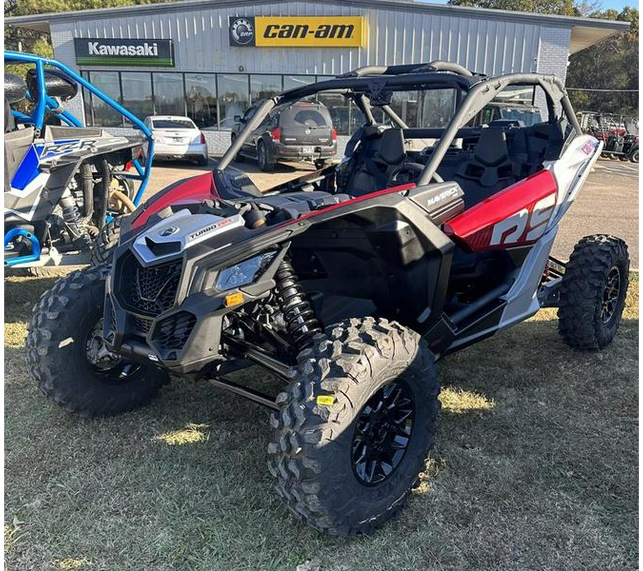 2024 Can-Am® Maverick X3 RS Turbo RR Fiery Red & Hyper Silver