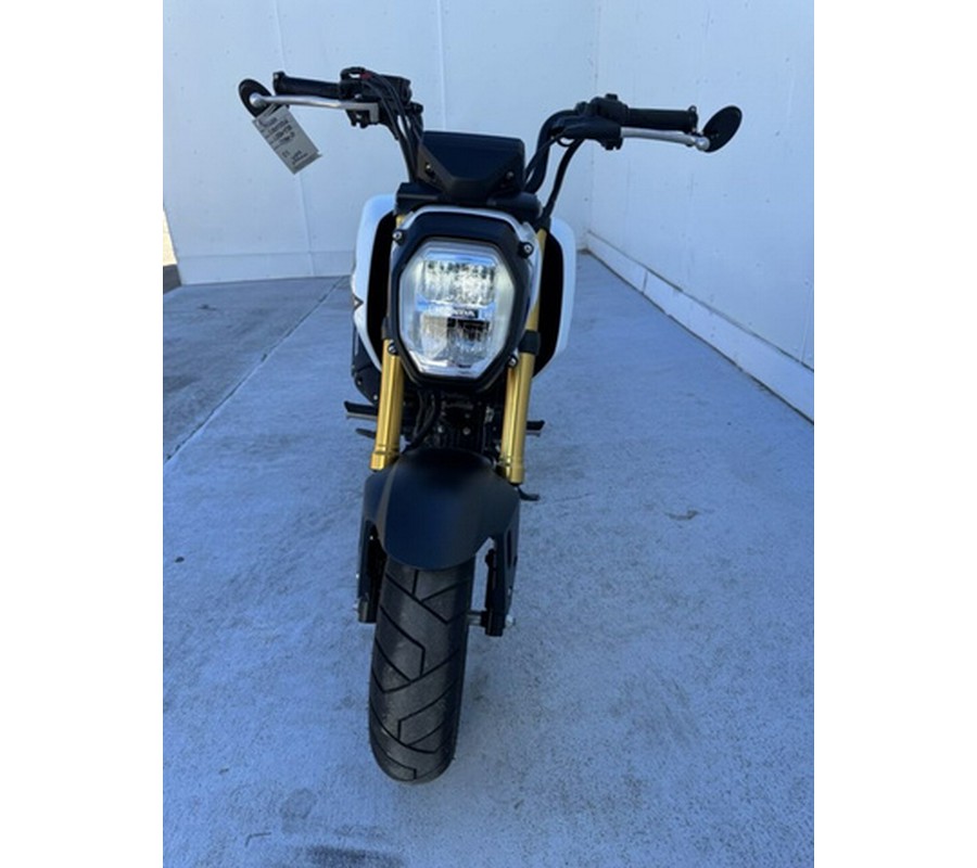 2022 Honda GROM Pearl White ABS