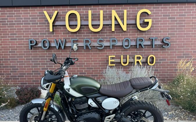 2026 Triumph Scrambler 400 X GREEN