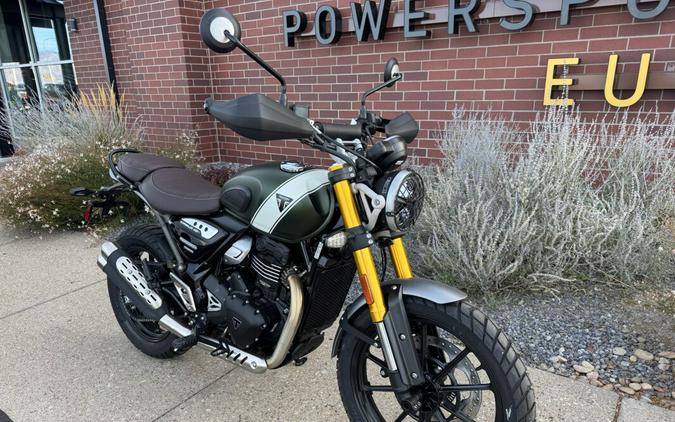 2026 Triumph Scrambler 400 X GREEN