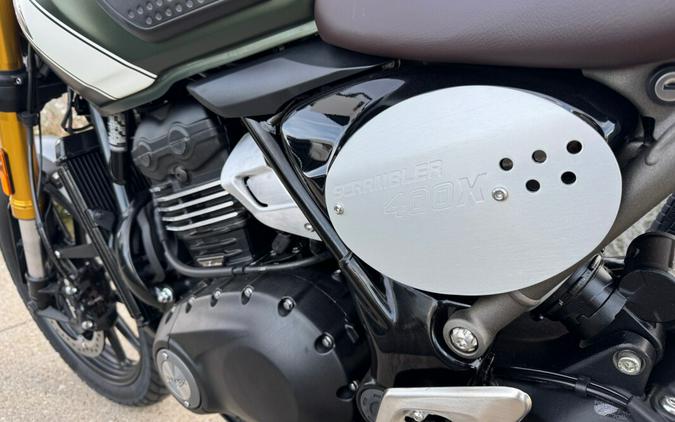 2026 Triumph Scrambler 400 X GREEN