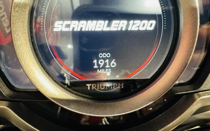 2023 Triumph Scrambler 1200 XC Carnival Red Jet Black