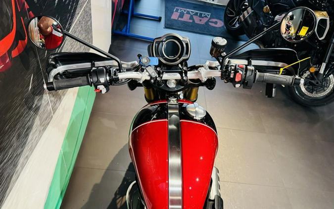 2023 Triumph Scrambler 1200 XC Carnival Red Jet Black