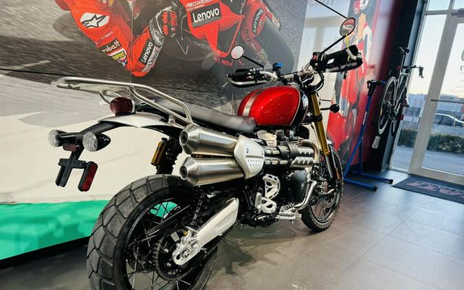 2023 Triumph Scrambler 1200 XC Carnival Red Jet Black