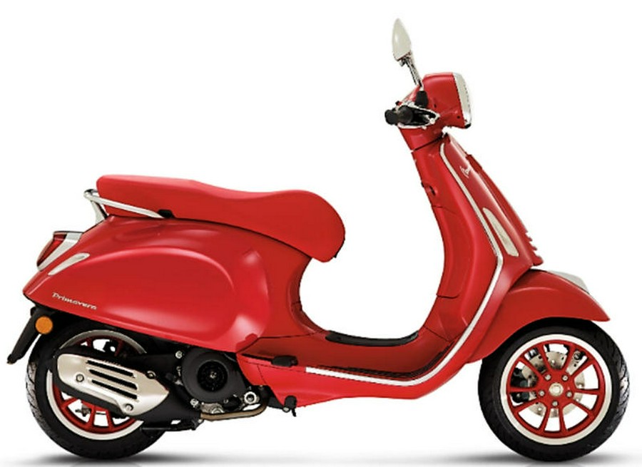 2021 Vespa Primavera 150 (Red)