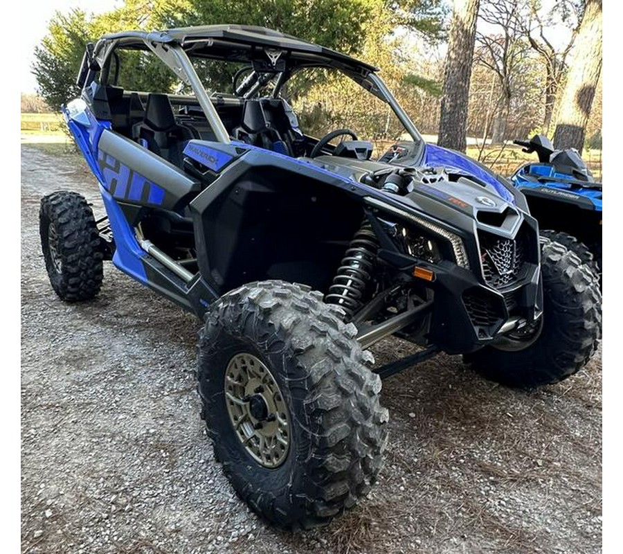 2024 Can-Am® Maverick X3 X rs Turbo RR Dazzling Blue & Carbon Black