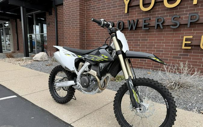 2026 Triumph TF 250-X WHITE