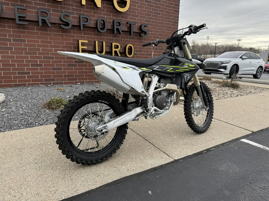 2026 Triumph TF 250-X WHITE