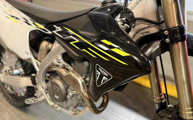 2026 Triumph TF 450-X WHITE
