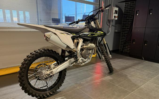 2026 Triumph TF 450-X WHITE