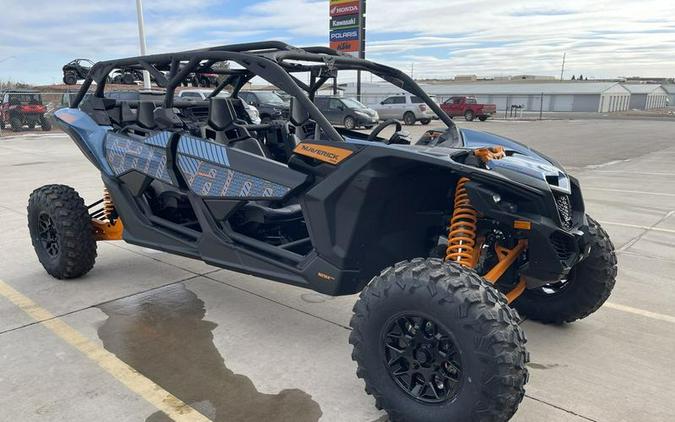 2026 Can-Am® Maverick X3 Max RS Turbo RR Scandi Blue & Orange Crush