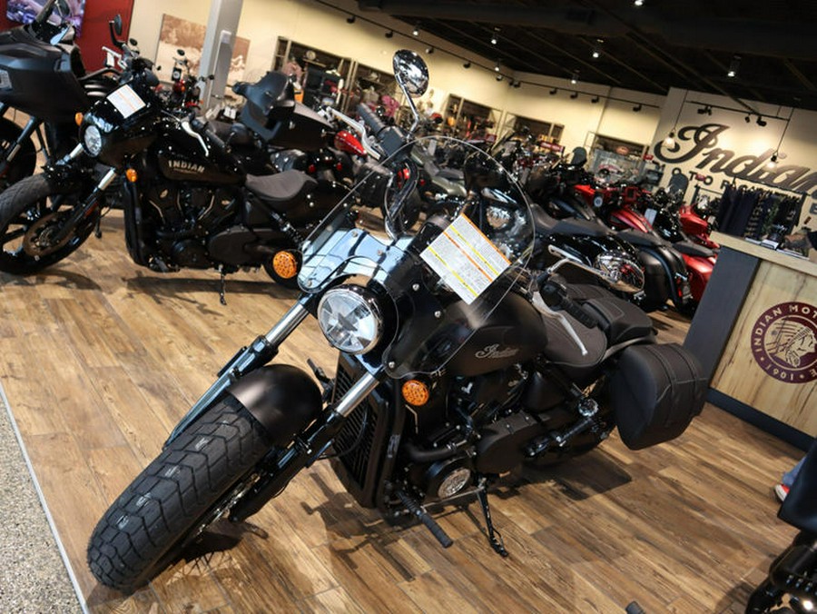 2025 Indian Motorcycle® Super Scout® Black Smoke with Graphics