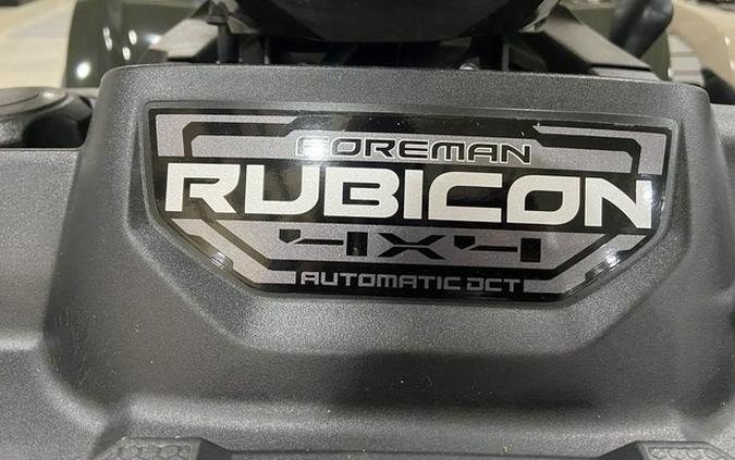 2024 Honda FourTrax Foreman Rubicon 4x4 Automatic DCT