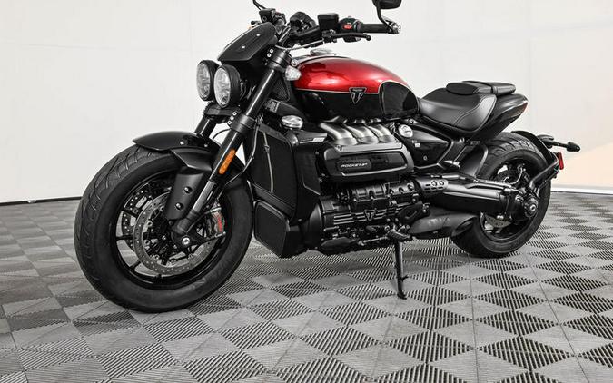 2025 Triumph Rocket 3 Storm R Carnival Red/Sapphire Black