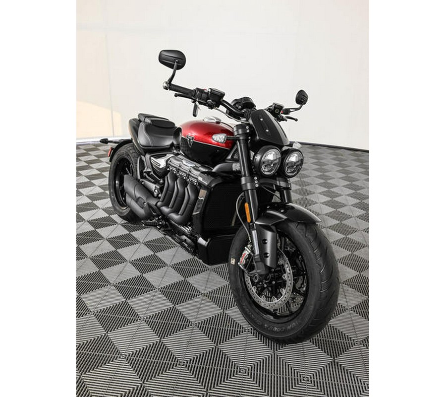 2025 Triumph Rocket 3 Storm R Carnival Red/Sapphire Black