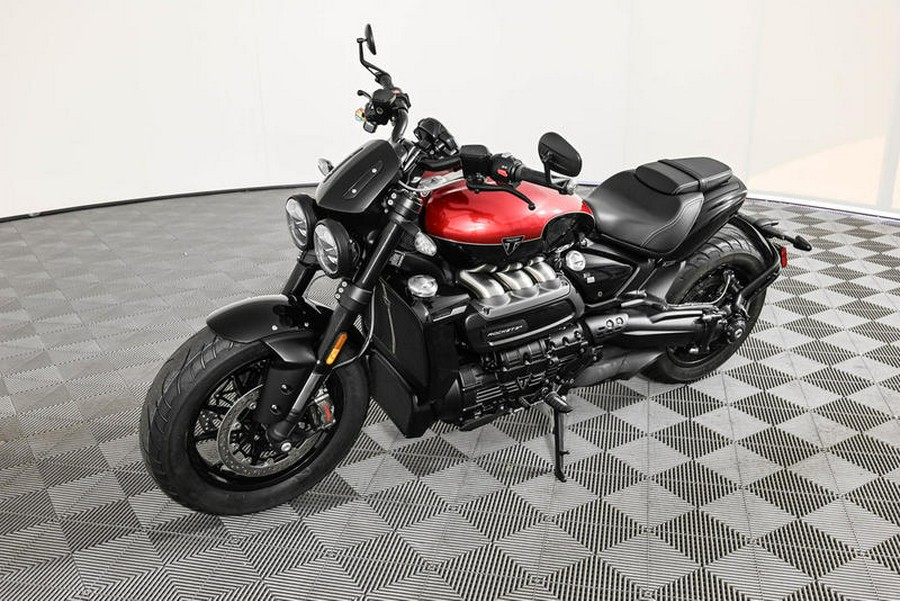 2025 Triumph Rocket 3 Storm R Carnival Red/Sapphire Black