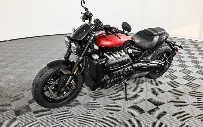 2025 Triumph Rocket 3 Storm R Carnival Red/Sapphire Black