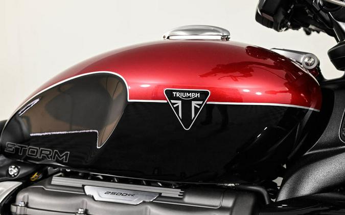 2025 Triumph Rocket 3 Storm R Carnival Red/Sapphire Black