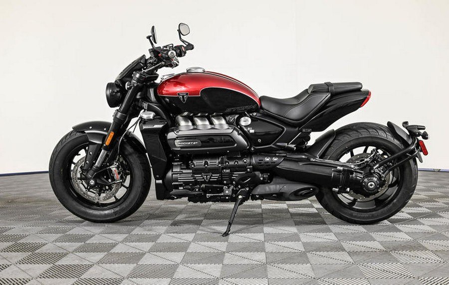 2025 Triumph Rocket 3 Storm R Carnival Red/Sapphire Black