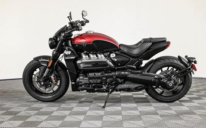 2025 Triumph Rocket 3 Storm R Carnival Red/Sapphire Black