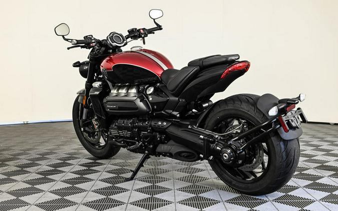 2025 Triumph Rocket 3 Storm R Carnival Red/Sapphire Black