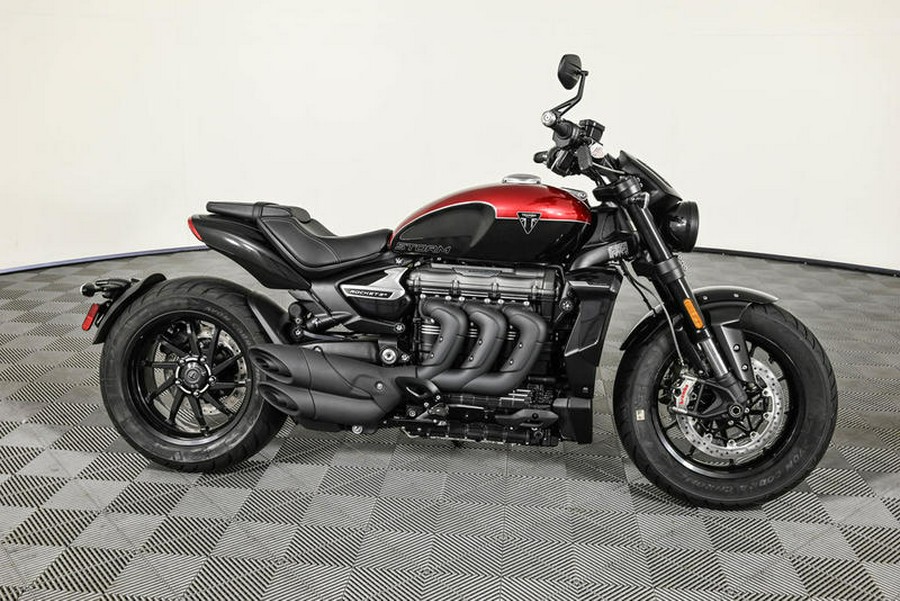 2025 Triumph Rocket 3 Storm R Carnival Red/Sapphire Black