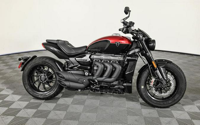 2025 Triumph Rocket 3 Storm R Carnival Red/Sapphire Black