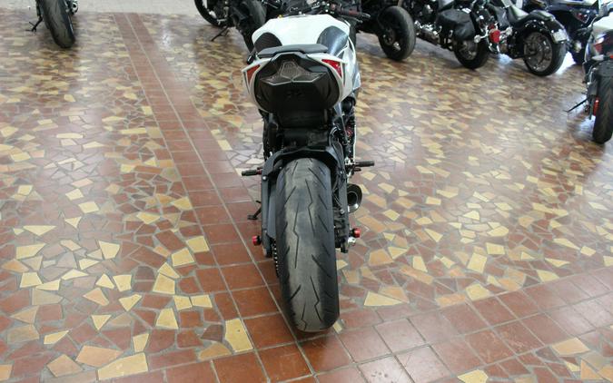 2024 Kawasaki Ninja ZX-6R Pearl Robotic White/Metallic Graphite Gray(ABS) - QRA001801