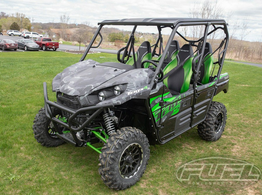 2025 Kawasaki Teryx4 S LE Cypher Camo Gray