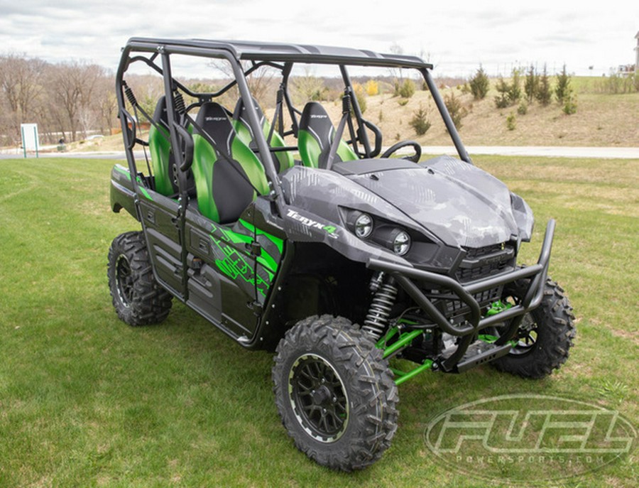 2025 Kawasaki Teryx4 S LE Cypher Camo Gray